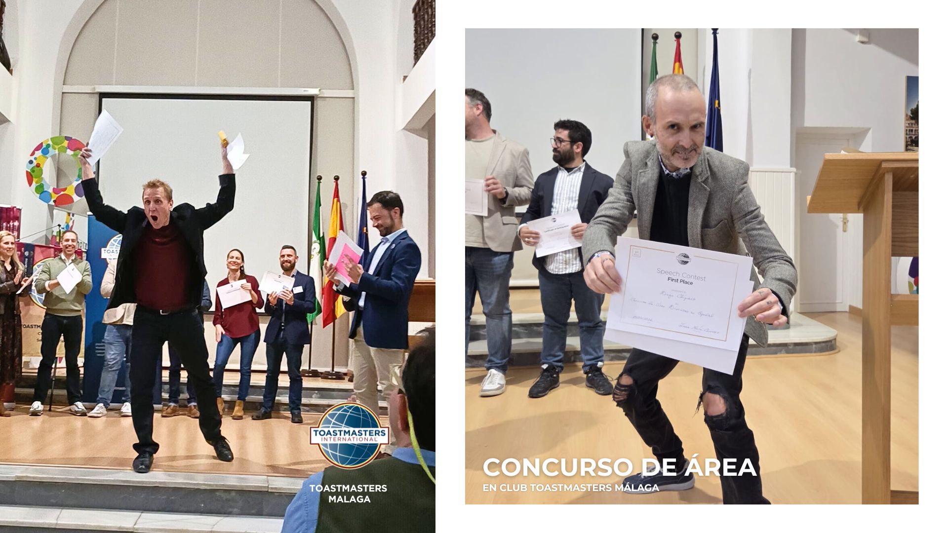 Todo fue un sueño - Crónica de un Concurso de Área en Toastmasters Málaga