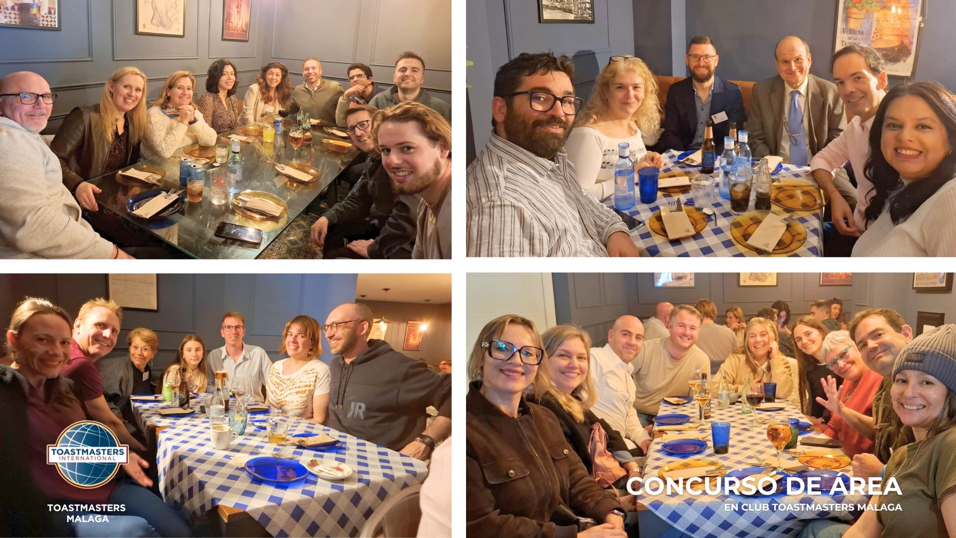 Todo fue un sueño - Crónica de un Concurso de Área en Toastmasters Málaga